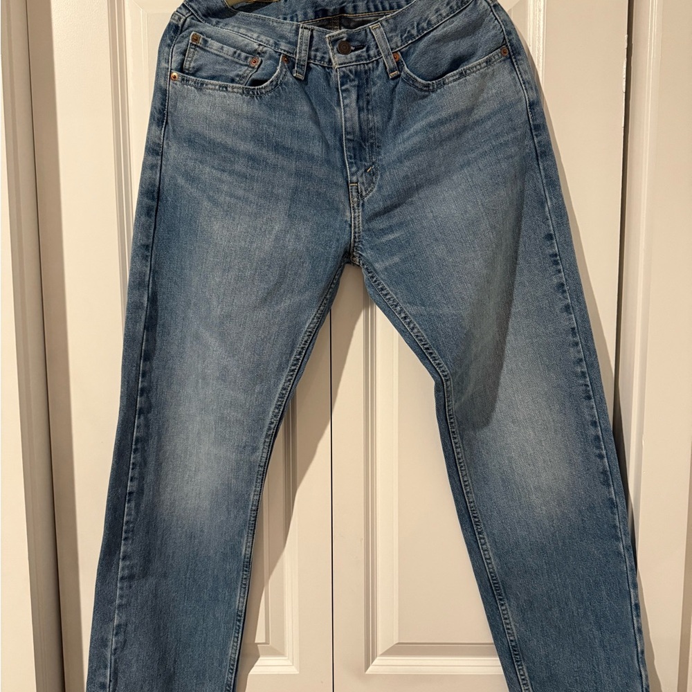 Levi's Light Blue Straight Jeans